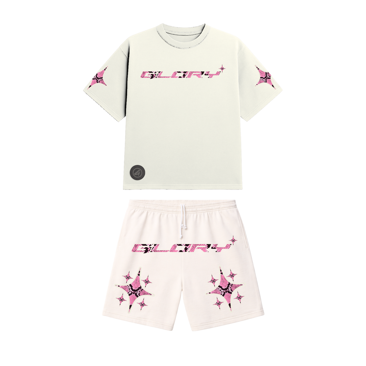 God's Glory - Snakeskin T-Shirt Short Set