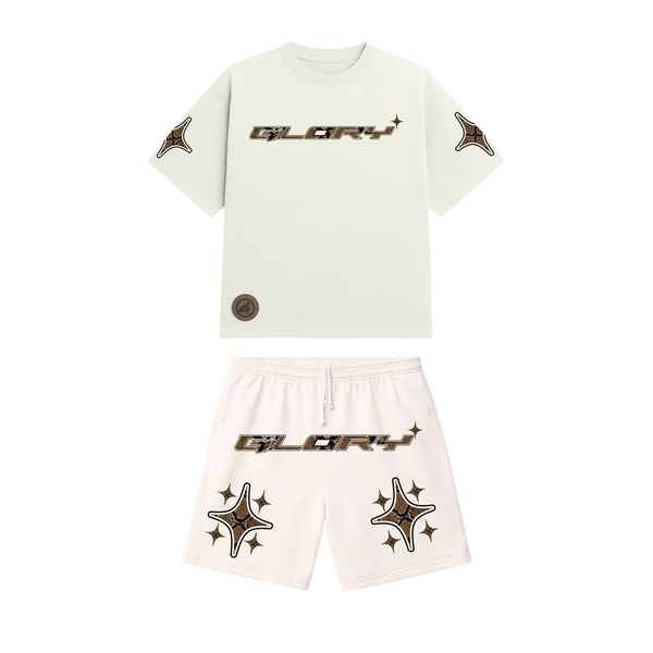 God's Glory - Snakeskin T-Shirt Short Set
