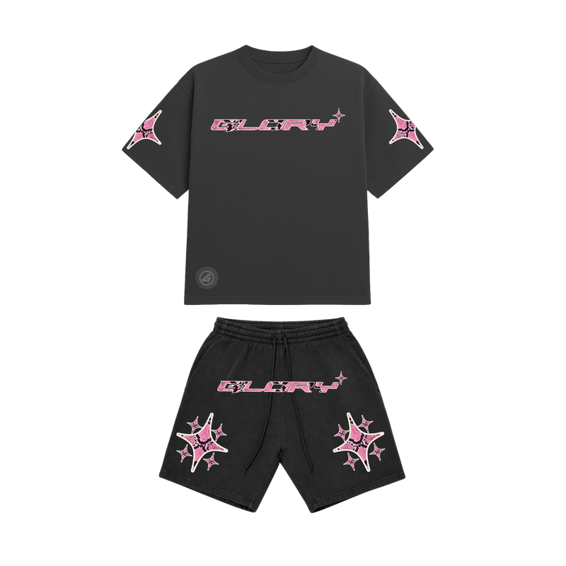 God's Glory - Snakeskin T-Shirt Short Set