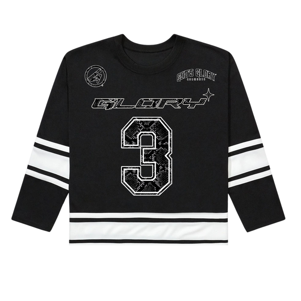 God's Glory - Cropped Hockey Jersey