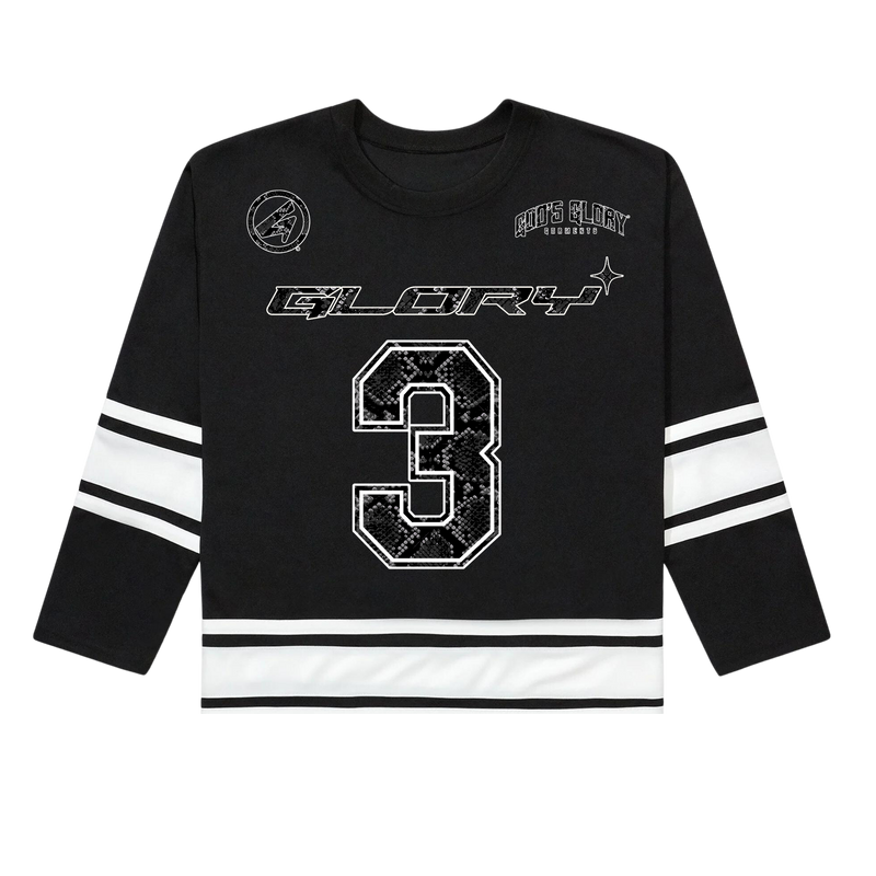 God's Glory - Cropped Hockey Jersey