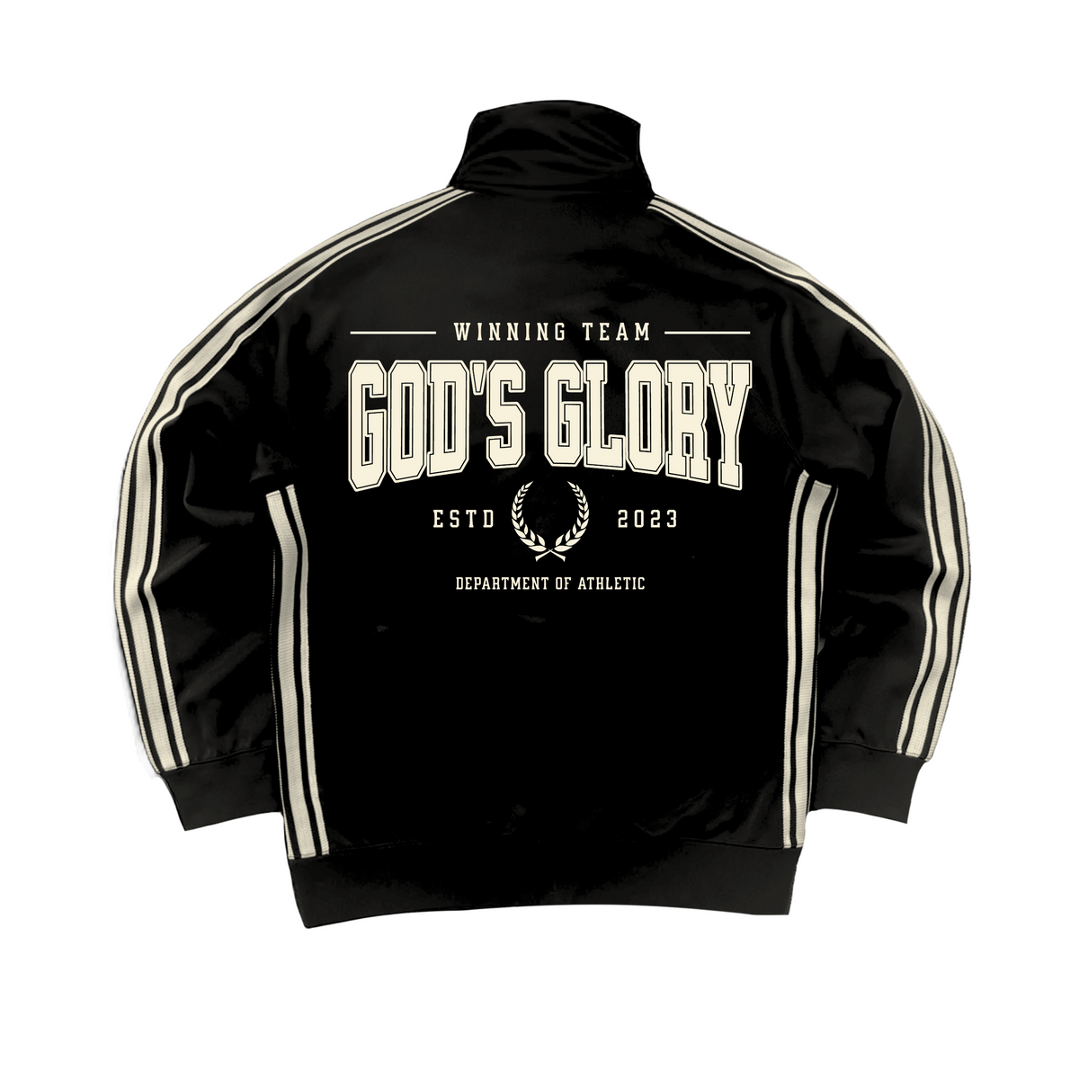 God's Glory Dept. Athletic Relaxed Track Jacket