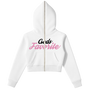 God's Glory - Full Zip Crop Top