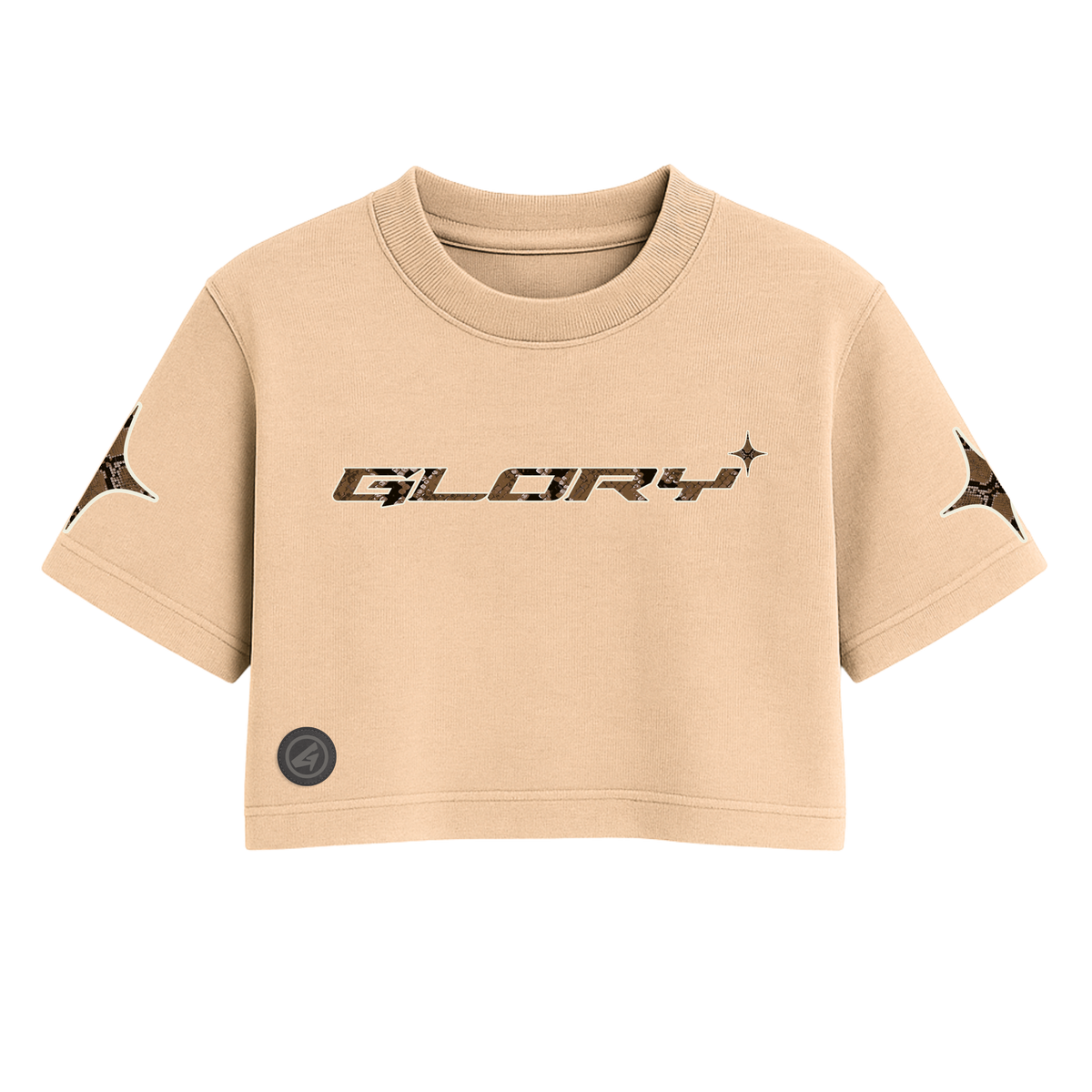God's Glory - One Size Crop Tee