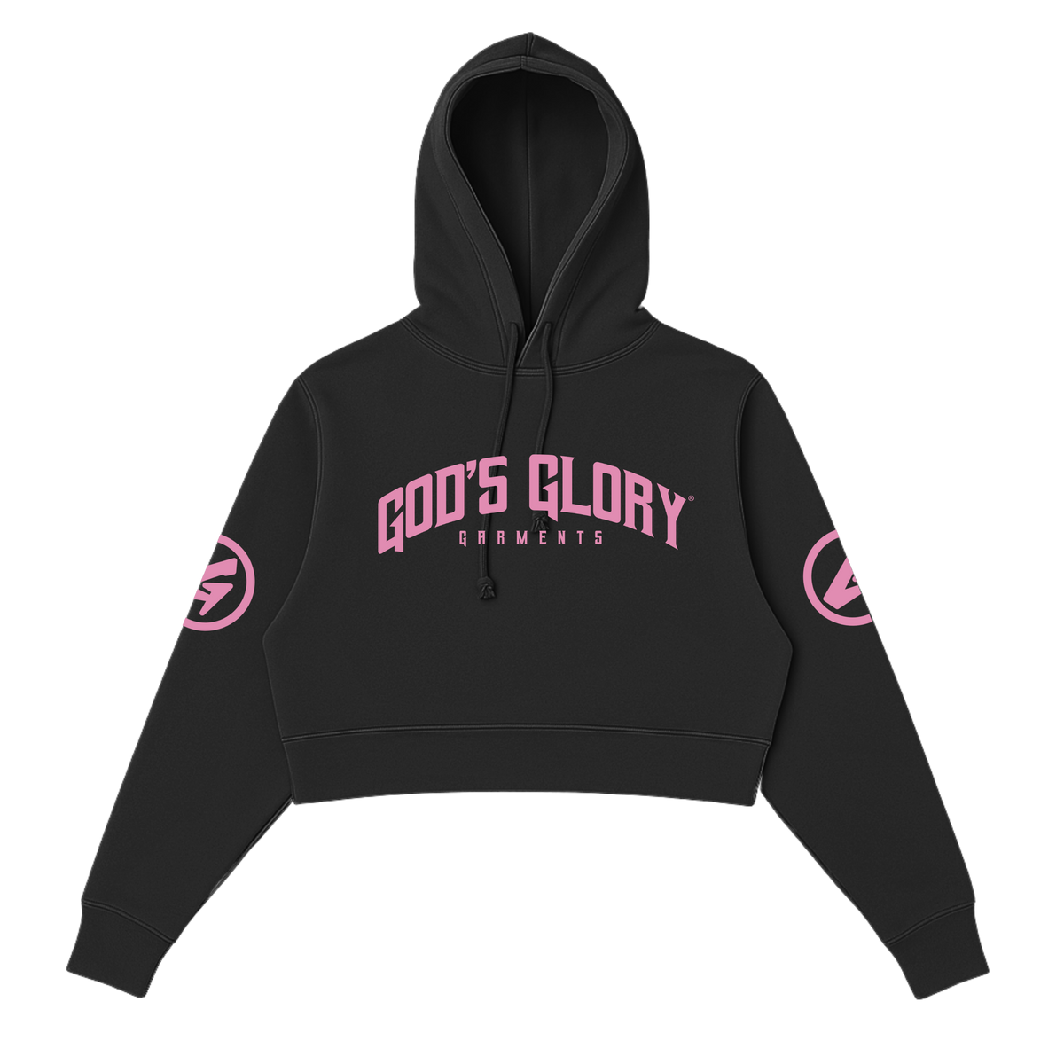 God's Glory - Crop Top Hoodie