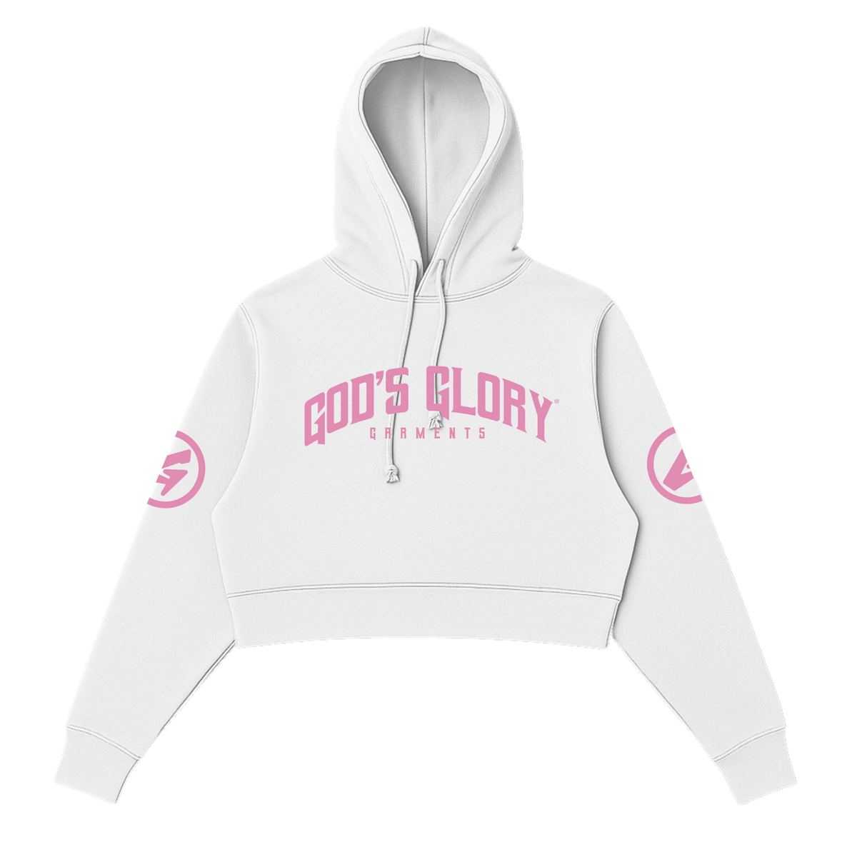 God's Glory - Crop Top Hoodie