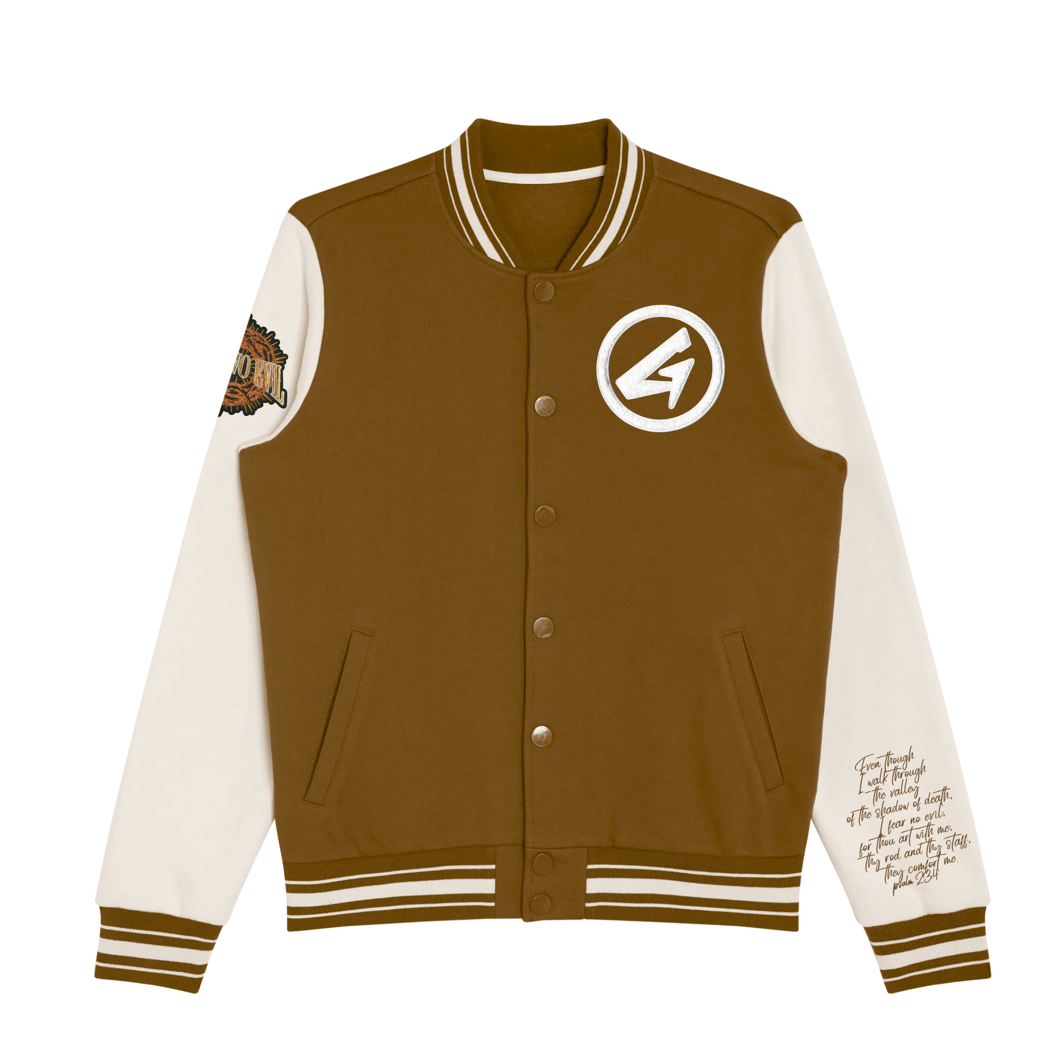 Fear No Evil Varsity Jacket