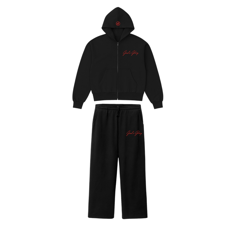 God's Glory Zip Up Hoodie Set