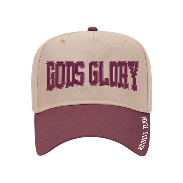 God's Glory 5 Panel Canvas Hat