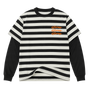 Striped "Glory. Glory. Glory." Double Layered Tee