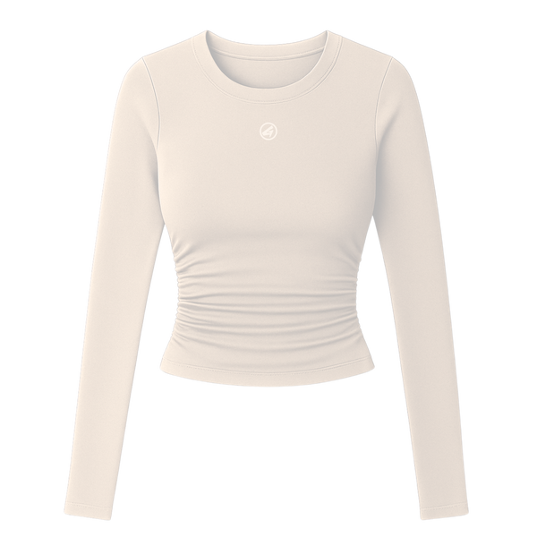 Fitted Long Sleeve Crop