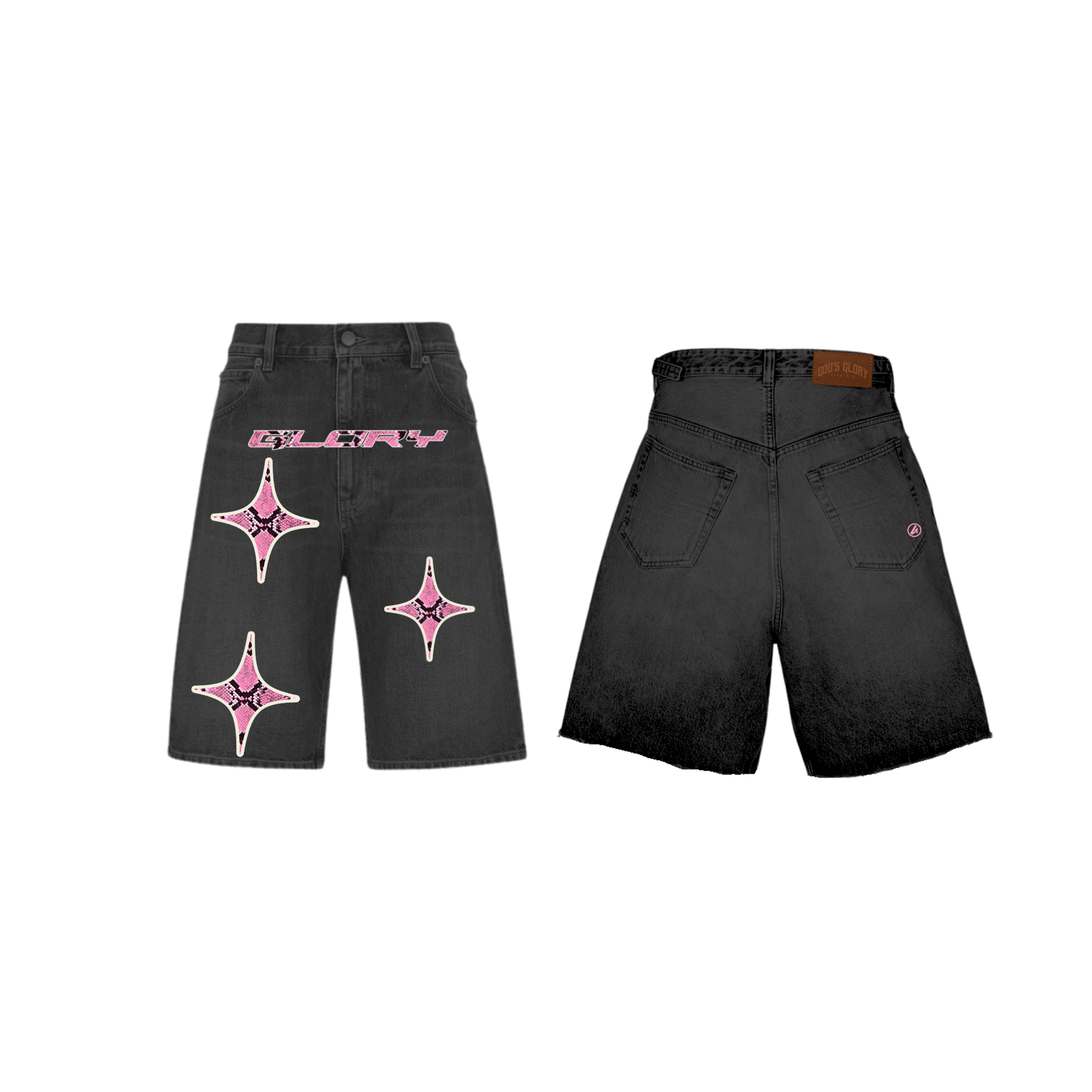 God's Glory - Limited Jean Shorts