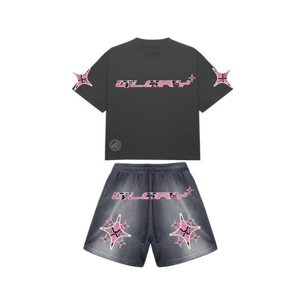 God's Glory - Snakeskin T-Shirt Short Set