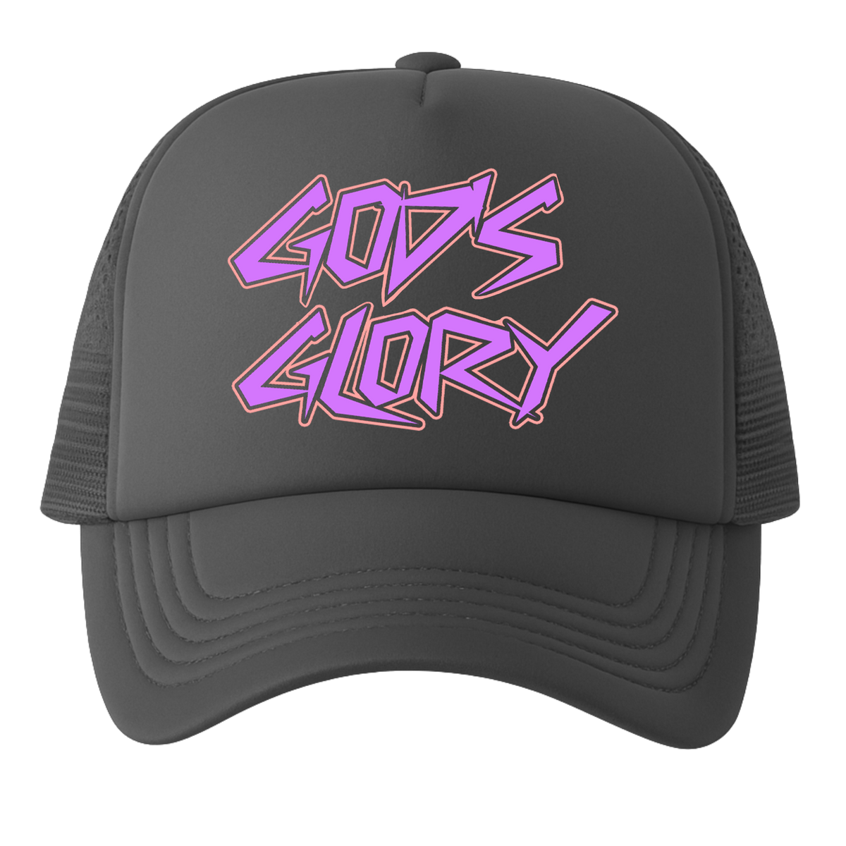 God's Glory - Charcoal Glory Trucker