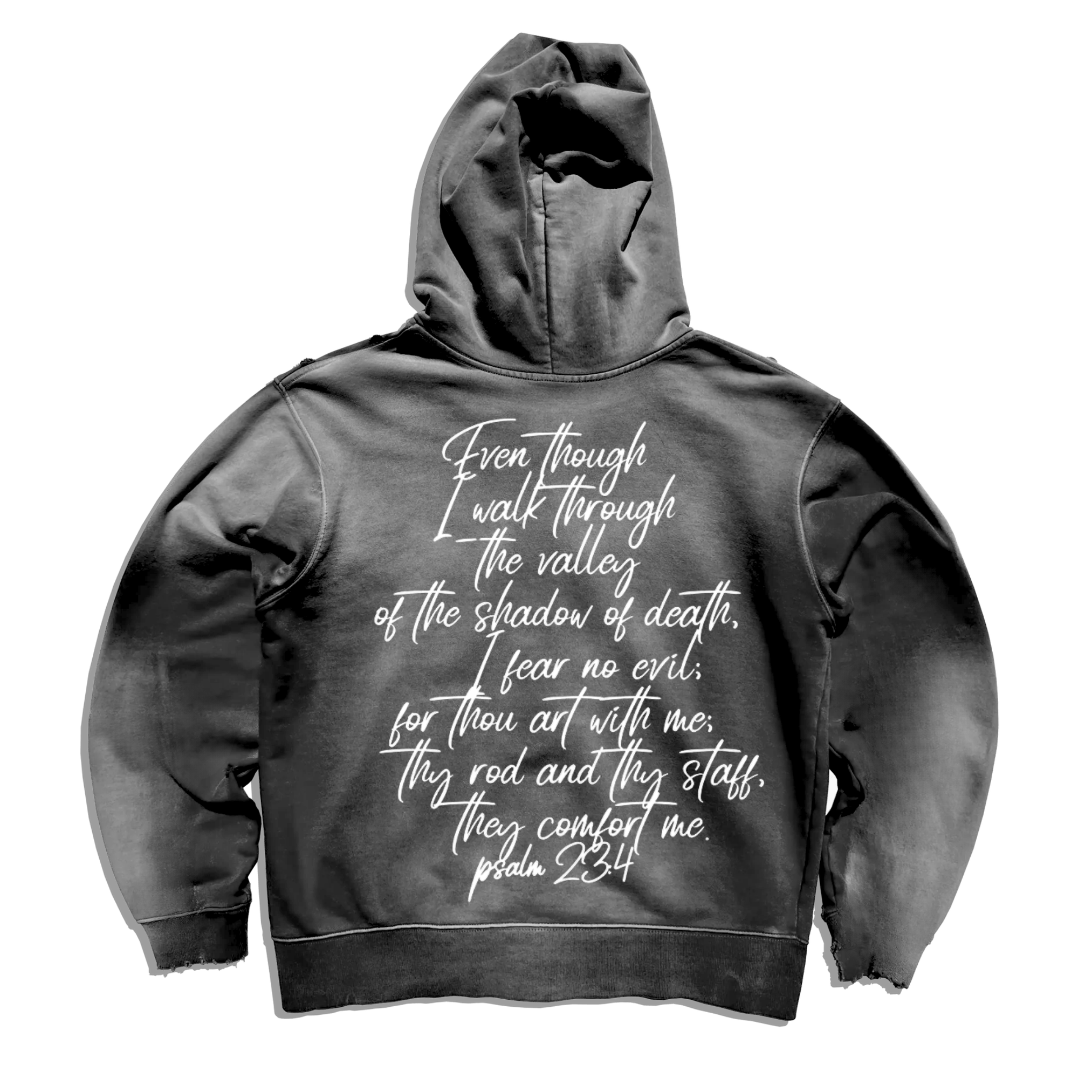 Fear No Evil Midnight Black Hoodie