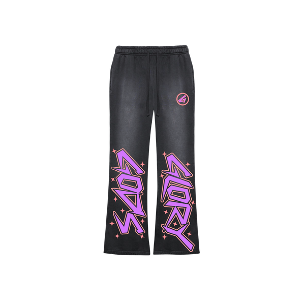 God's Glory - Pigment Dyed Flared Pants