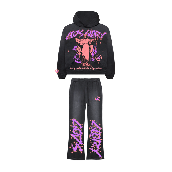 God's Glory - Pigment Dyed Flared Set