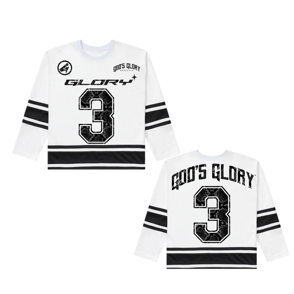 God's Glory - Cropped Hockey Jersey