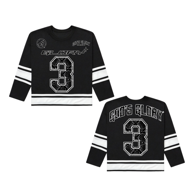 God's Glory - Cropped Hockey Jersey