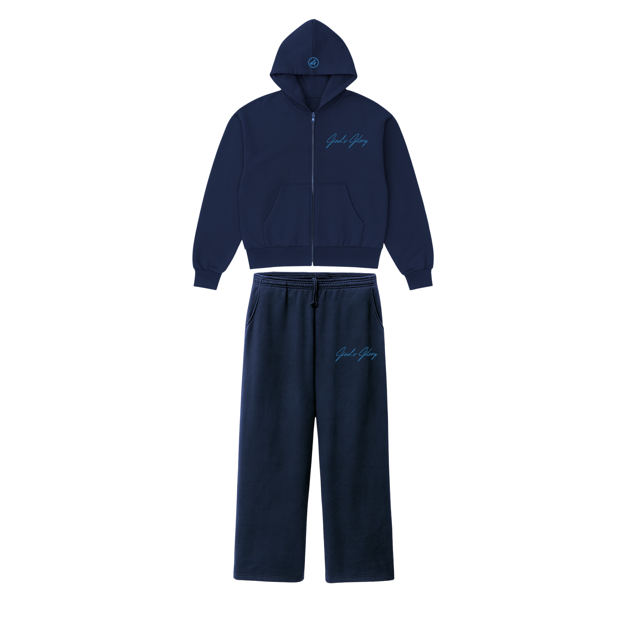 God's Glory Zip Up Hoodie Set